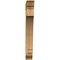 Ekena Millwork Imperial Traditional Smooth Bracket, Western Red Cedar, 5 1/2"W x 34"D x 46"H BKT06X34X46IMP01SWR - alternate 3
